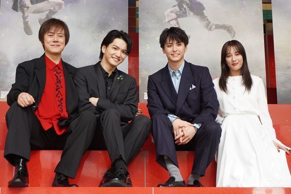三浦宏規と高野洸、互いを“戦友”と呼び全幅の信頼！　舞台『キングダムⅡ-継承-』製作発表会見