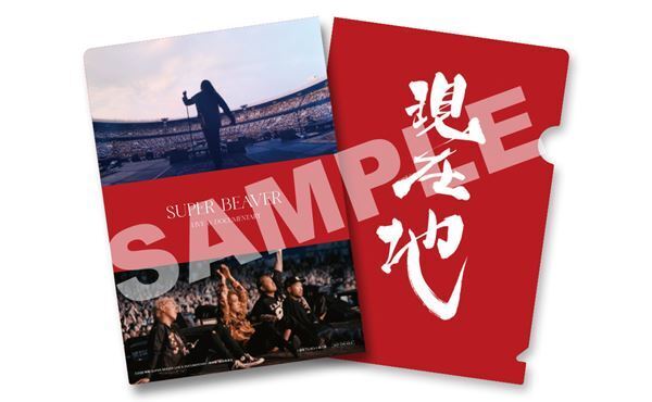 SUPER BEAVERのライブ＆ドキュメンタリー映画、第3弾入プレは記念すべき瞬間を収めたA5クリアファイル