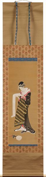 北斎、歌麿の名品も！ 太田記念美術館で「表装」にスポットを当てた異色の肉筆浮世絵展開催