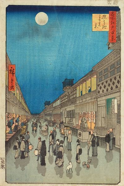 北斎の娘・応為の代表作を公開！ 太田記念美術館で『葛飾応為「吉原格子先之図」夜景の系譜』10月6日から