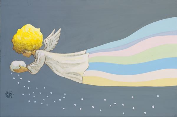やなせたかし初の大規模巡回展が世田谷文学館へ。原画約200点を5つのテーマで紐解く