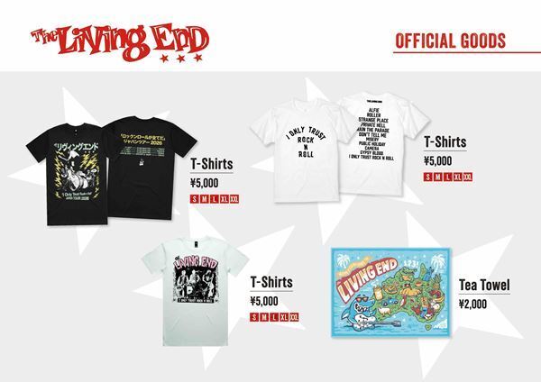 The Living End × ROBIN、限定500枚スプリット7インチ発売　ツアーグッズも公開