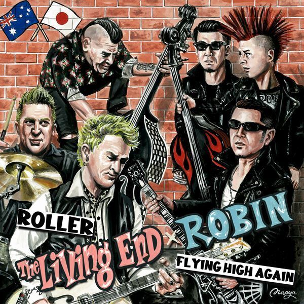The Living End × ROBIN、限定500枚スプリット7インチ発売　ツアーグッズも公開