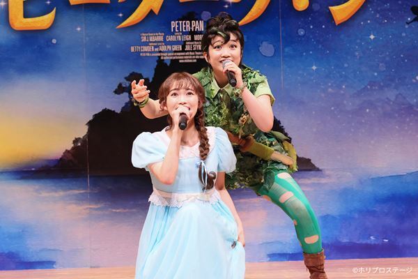 ブロードウェイミュージカル『ピーター・パン』製作発表で6曲を披露　山﨑玲奈「11代目のすべてを出し切る」