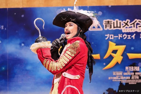 ブロードウェイミュージカル『ピーター・パン』製作発表で6曲を披露　山﨑玲奈「11代目のすべてを出し切る」
