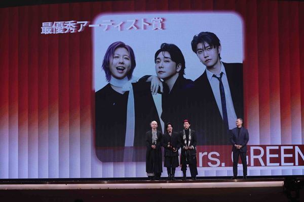 サカナクションが8冠　Mrs. GREEN APPLE、Fujii Kaze、HANAらが主要賞受賞『MUSIC AWARDS JAPAN 2026』