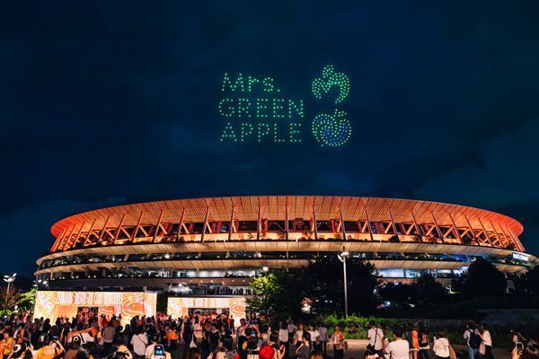 Mrs. GREEN APPLE、バンド史上初のMUFGスタジアム4DAYS完遂　ツアーファイナルを24時間限定アーカイブ配信