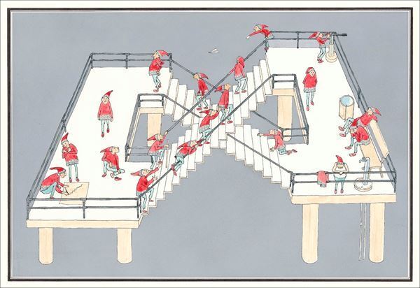 原画約130点が集結！ 『生誕100周年記念 安野光雅展』PLAY！MUSEUMで　『旅の絵本』の巨大空間も出現