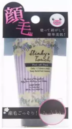 「スリンキータッチ 産毛ピールオフパック」でつるつる顔に！