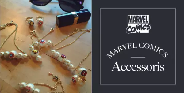 可愛いだけじゃ物足りない女性にぴったり。マーベルキャラクターのアクセサリー