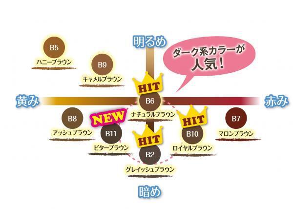 大人気3機能一体型アイブロウに新色「ビターブラウン」登場