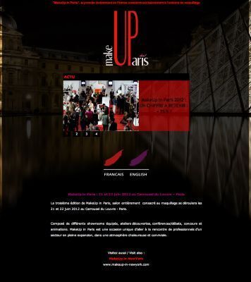 上昇気流に乗るパリメイクアップ博覧会２０１２