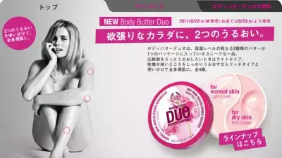 普通のお肌も乾燥肌もまとめて潤う、Body Butter Duo