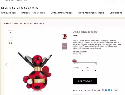 MARC JACOBS、新フレグランス「DOT」を発売