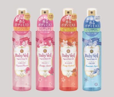 マンダムから、やさしい香りがほんのり続く、気軽に使えるボディミスト