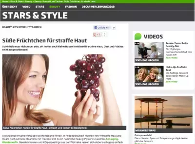 甘い果物でハリのある肌を作る！