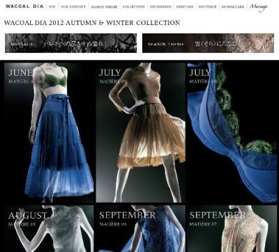 「WACOAL DIA」秋冬コレクション発売