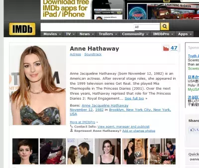 注目のアン・ハサウェイ、ポロリ発言で挙式ドレスのブランドが明らかに！