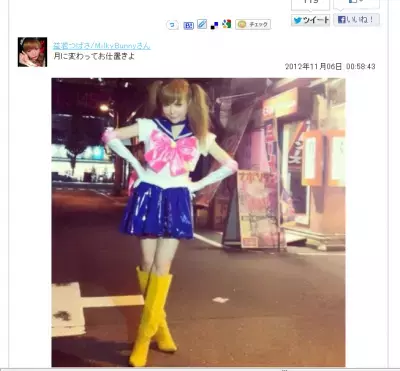 「月にかわって…」、益若つばさの変身姿が大反響！