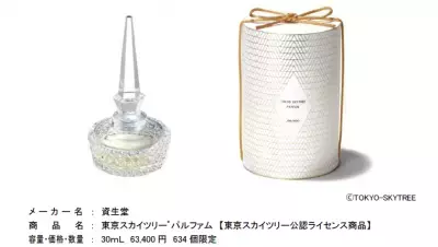 スカイツリー完成記念の香水、限定発売！お値段は6万円超