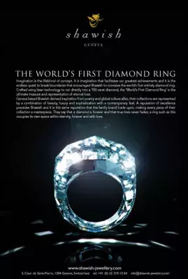 世界初の総ダイヤでできたリング！お値段58億円！