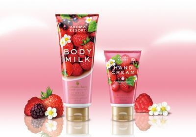 秋向けボディクリーム発売！断トツ人気のベリーの香り