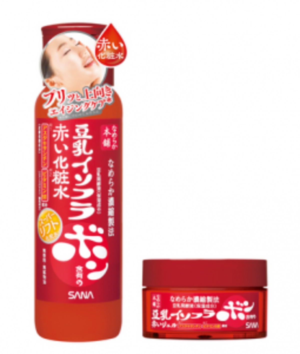 なめらか本舗から 肌のタルミ を改善して 若い肌へと導く 赤い化粧水 と 赤いジェル を新発売 ウーマンエキサイト 1 2