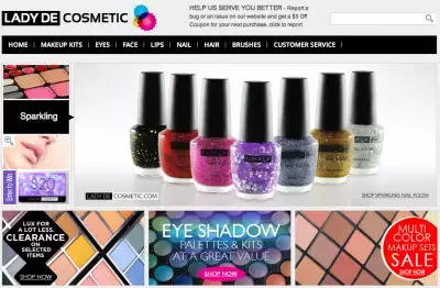 高品質最底値で勝負！オンラインショップ Lady de Cosmetic 春の新ネイル発表！