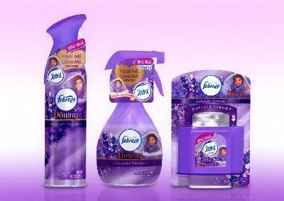 P＆G「ファブリーズ」シリーズから、「ダウニーラベンダーセレニティ」の香り