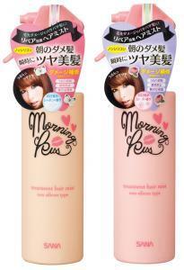 朝髪が手早くキマル！ローズの香りをプラス