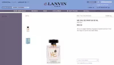 ランバンから魅力的な女性のための香水、新発売