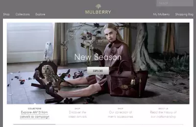 イギリスの有名モデルが、バックの一流ブランドの広告を飾る！