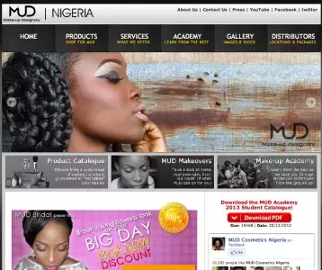 コスメティックブランド MUD 3件目の店舗華やかにオープン【ナイジェリア】