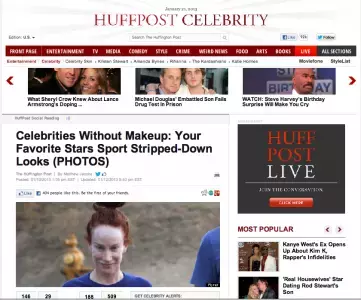 仰天？セレブのスッピン大公開！【アメリカ】