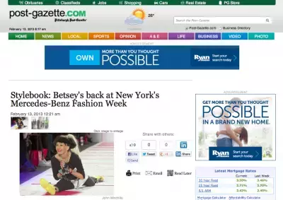 70歳のデザイナー、ベッツィ・ジョンソンに注目！【メルセデスベンツ・ファッション・ウィークNY】