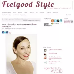 ロスマリン・スウィフト、自然派化粧品【rms beauty】が生まれたきっかけを語る