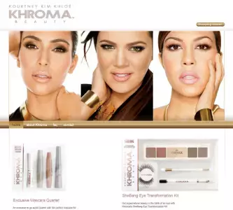 カーダシアン・シスターズのコスメティック・ブランド【Khroma Beauty】登場！