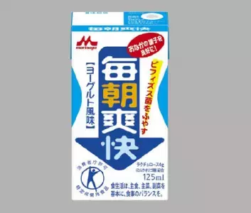森永乳業、「毎朝爽快」をリニュ！一般小売でも購入可能に