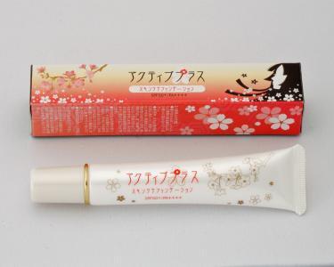 汗の上からメイク直し！？和風ファンデ登場