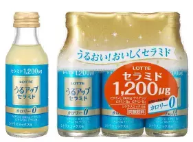 保湿に必須のセラミドは、ドリンクで気軽に補給。