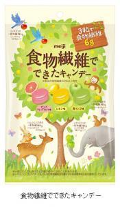 明治から、たった3粒で6gの食物繊維が摂取できるキャンデーが登場！