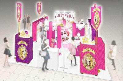 大人気の“ヒロインメイク”無料で体験、お姫様気分に！