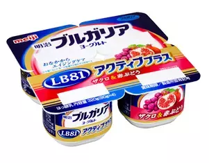 女性にうれしい果実を使ったLB81乳酸菌のヨーグルト発売