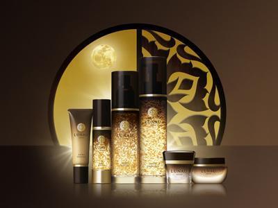 金箔の力で美しく。