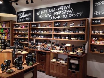 LUSHの「ららぽーと磐田」店舗が新しく生まれ変わって登場！