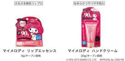 夏のリップ＆ハンドケアはマイメロディにお願い！