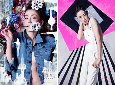 「宮沢りえ」アーバンリサーチの第2弾春夏イメージビジュアルに登場