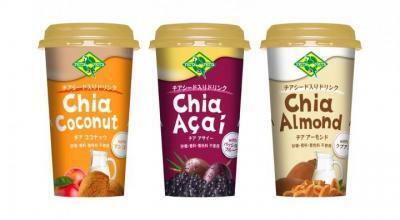 チアシード入りスーパーフードドリンク3種、イオンで限定販売