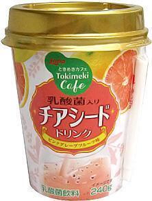 ときめきカフェ(R)のドリンクで「チアシード」デビュー！