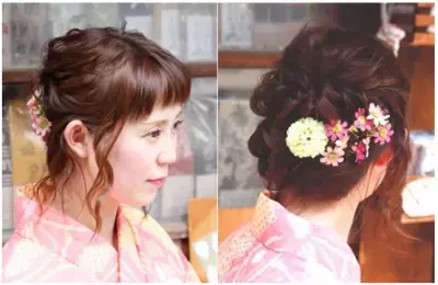 美容室アッシュが浴衣特集！人気1位のアップスタイルはこう作る！